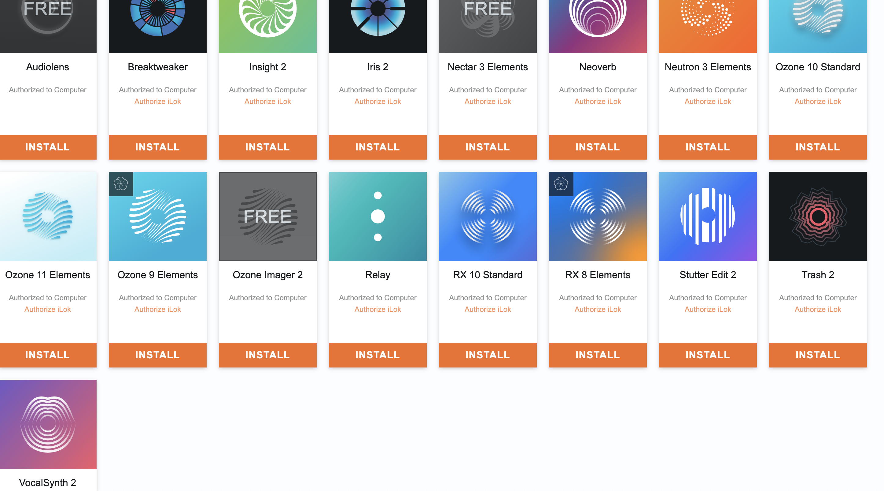 iZotope Ozone10 Standard and Insight 2 and more Plugins